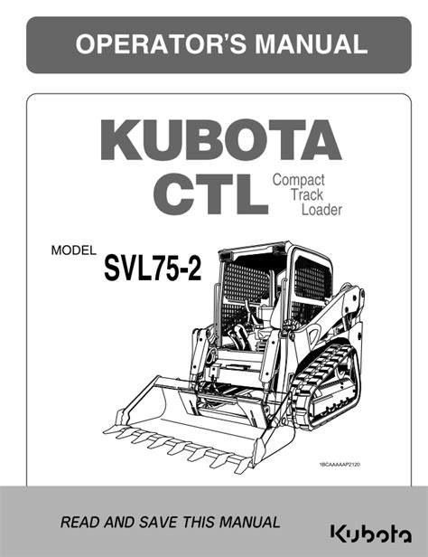 svl75 2 operators manual